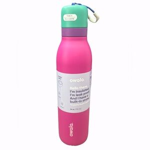 Owala 24oz FreeSip Twist Stainless Steel Water Bottle - Neon Nector
NEW
See Pics